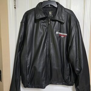 Gear For Sports Leather Jacket Nascar Ferguson Racing #43 Richard‎ Petty XL
